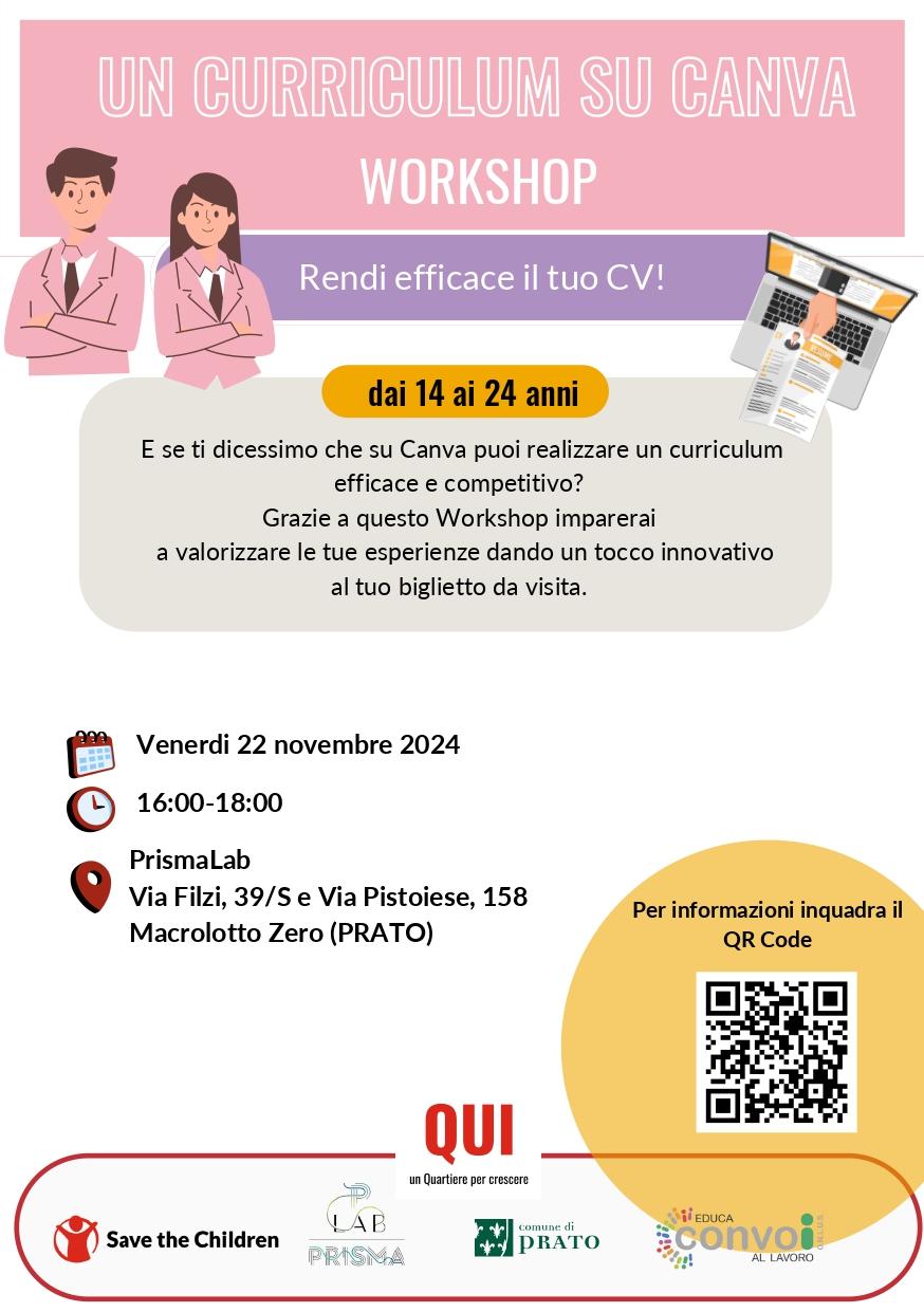 workshop cv canva