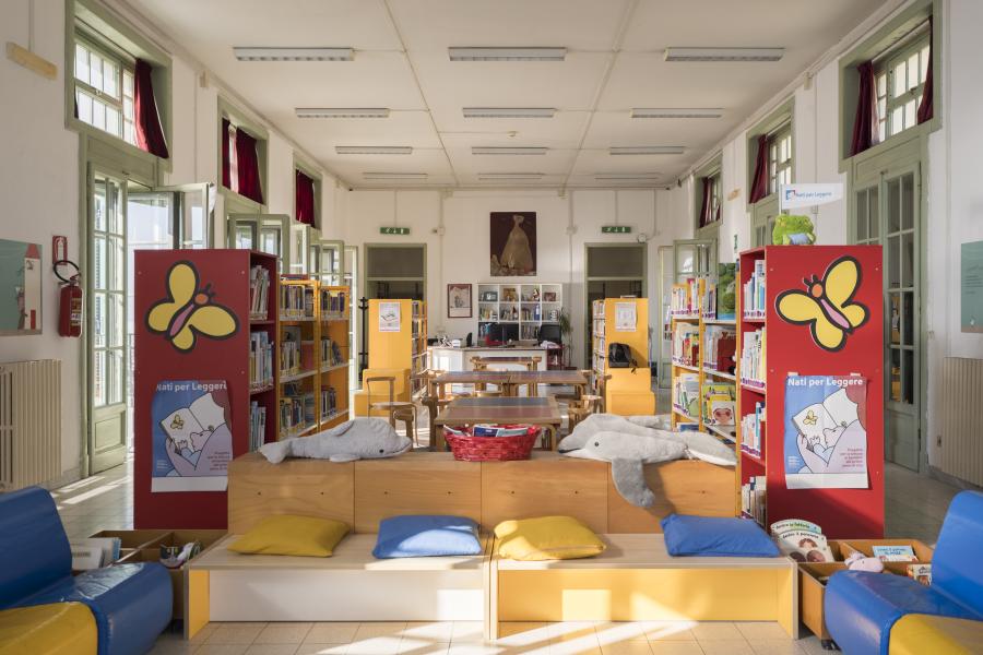 La Biblioteca Elsa Morante di Ostia Ponente