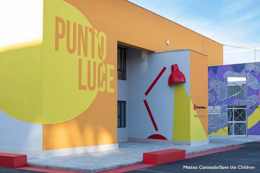 Punto Luce delle Arti, Ostia Ponente interni